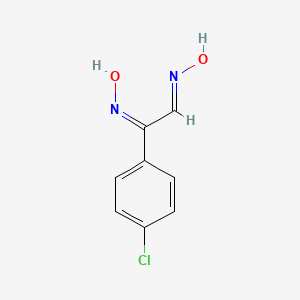 molecular formula C8H7ClN2O2 B2679084 p-Chlorophenylglyoxime CAS No. 32090-75-8