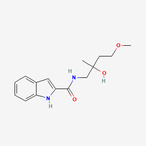 N-(2-hydroxy-4-methoxy-2-methylbutyl)-1H-indole-2-carboxamide
