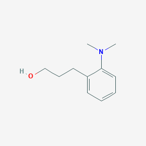 3-[2-(Dimethylamino)phenyl]propan-1-ol