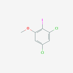 B2679730 1,5-Dichloro-2-iodo-3-methoxybenzene CAS No. 1271523-34-2