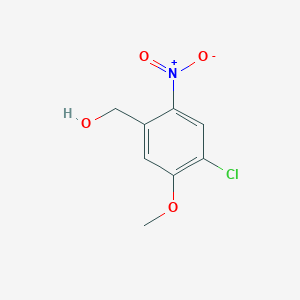 (4-Chloro-5-methoxy-2-nitrophenyl)methanol