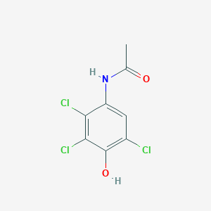 molecular formula C8H6Cl3NO2 B2679803 N-(2,3,5-trichloro-4-hydroxyphenyl)acetamide CAS No. 307553-56-6