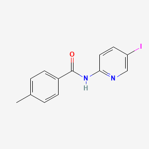 Benzamide,n-(5-iodo-2-pyridinyl)-4-methyl-