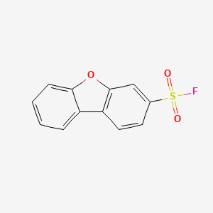 molecular formula C12H7FO3S B2680280 Dibenzofuran-3-sulfonyl fluoride CAS No. 2138342-44-4