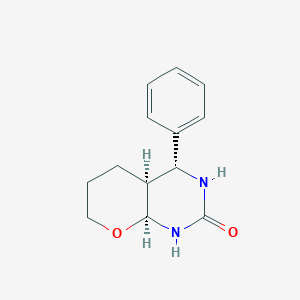 (4R,4aS,8aS)-4-phenyloctahydro-2H-pyrano[2,3-d]pyrimidin-2-one