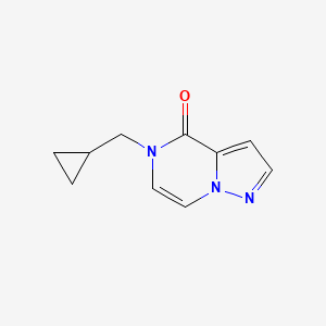 5-(Cyclopropylmethyl)pyrazolo[1,5-a]pyrazin-4-one