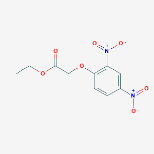 molecular formula C10H10N2O7 B2680461 Ethyl 2-(2,4-dinitrophenoxy)acetate CAS No. 85196-33-4