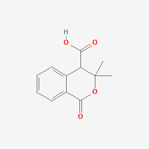 3,3-dimethyl-1-oxo-3,4-dihydro-1H-2-benzopyran-4-carboxylic acid