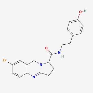 molecular formula C20H20BrN3O2 B2680660 (Rac)-NMDAR antagonist 1 