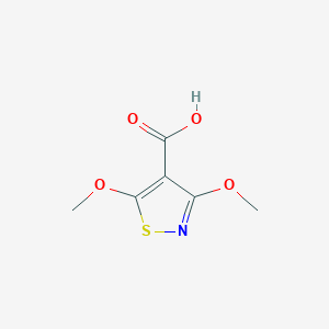 3,5-Dimethoxyisothiazole-4-carboxylic acid