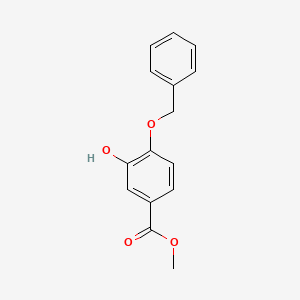 molecular formula C15H14O4 B2680881 Methyl 4-(benzyloxy)-3-hydroxybenzoate CAS No. 87687-75-0