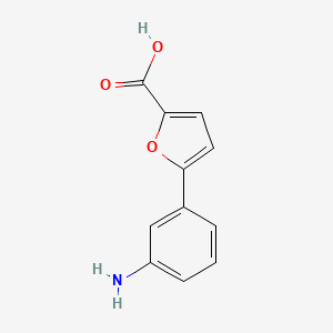 5-(3-Aminophenyl)furan-2-carboxylic acid