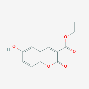 molecular formula C12H10O5 B2680944 Ethyl 6-hydroxy-2-oxo-2H-chromene-3-carboxylate CAS No. 70160-51-9