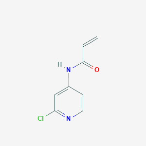 molecular formula C8H7ClN2O B2680957 N-(2-chloropyridin-4-yl)prop-2-enamide CAS No. 1547613-91-1