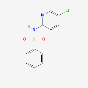 molecular formula C12H11ClN2O2S B2681070 N-(5-chloropyridin-2-yl)-4-methylbenzenesulfonamide CAS No. 54818-84-7