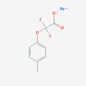 Sodium;2,2-difluoro-2-(4-methylphenoxy)acetate