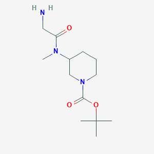3-[(2-Amino-acetyl)-methyl-amino]-piperidine-1-carboxylic acid tert-butyl ester