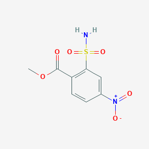 Methyl 4-nitro-2-sulfamoylbenzoate