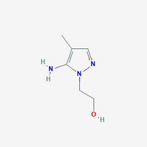 2-(5-Amino-4-methyl-1H-pyrazol-1-yl)ethan-1-ol