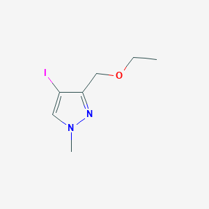 3-(ethoxymethyl)-4-iodo-1-methyl-1H-pyrazole