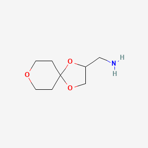 1,4,8-Trioxaspiro[4.5]decan-2-ylmethanamine