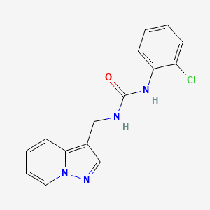 1-(2-Chlorophenyl)-3-(pyrazolo[1,5-a]pyridin-3-ylmethyl)urea
