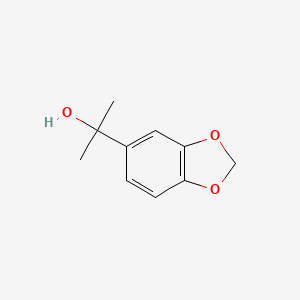 molecular formula C10H12O3 B2681670 2-(Benzo[d][1,3]dioxol-5-yl)propan-2-ol CAS No. 119055-66-2
