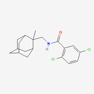 2,5-dichloro-N-[(2-methyl-2-adamantyl)methyl]benzamide