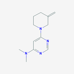 N,N-dimethyl-6-(3-methylenepiperidin-1-yl)pyrimidin-4-amine