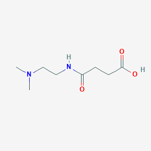 molecular formula C8H16N2O3 B2681846 4-{[2-(Dimethylamino)ethyl]amino}-4-oxobutanoic acid CAS No. 60274-11-5
