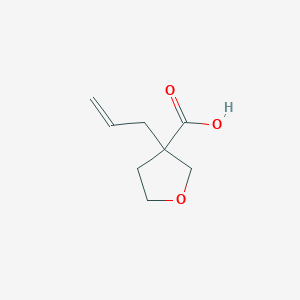 B2681917 3-Prop-2-enyloxolane-3-carboxylic acid CAS No. 1514141-11-7