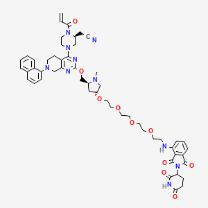 molecular formula C53H62N10O10 B2682265 PROTAC K-Ras Degrader-1 