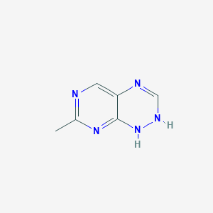 7-Methyl-1,2-dihydropyrimido[5,4-e][1,2,4]triazine