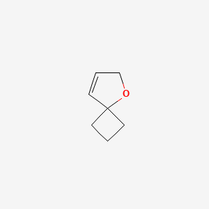 molecular formula C7H10O B2682602 5-Oxaspiro[3.4]oct-7-ene CAS No. 2361969-73-3