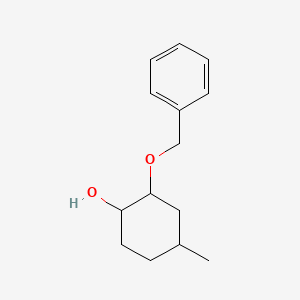 molecular formula C14H20O2 B2682644 2-(Benzyloxy)-4-methylcyclohexan-1-ol CAS No. 1249837-07-7