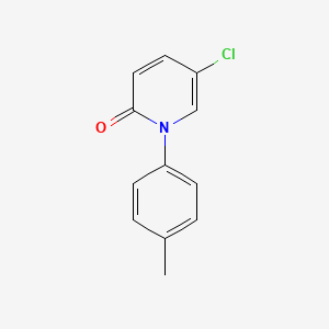 molecular formula C12H10ClNO B2682802 5-Chloro-1-(4-methylphenyl)pyridin-2(1H)-one CAS No. 253273-98-2