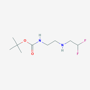 tert-butyl N-{2-[(2,2-difluoroethyl)amino]ethyl}carbamate