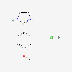 2-(4-methoxyphenyl)-1H-imidazole hydrochloride