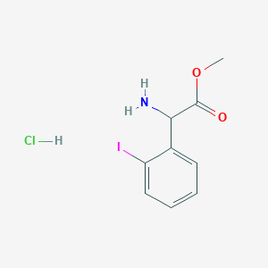 Methyl 2-amino-2-(2-iodophenyl)acetate hydrochloride