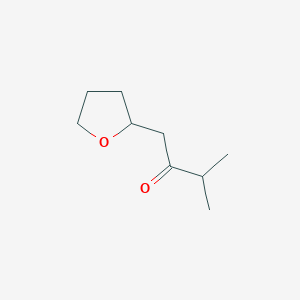 3-Methyl-1-(oxolan-2-yl)butan-2-one