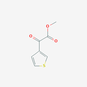 molecular formula C7H6O3S B2683100 Methyl 2-oxo-2-(thiophen-3-yl)acetate CAS No. 104749-67-9
