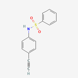 N-(4-ethynylphenyl)benzenesulfonamide