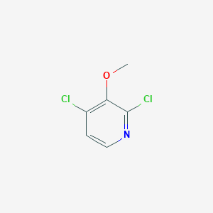 molecular formula C6H5Cl2NO B2683171 2,4-Dichloro-3-methoxypyridine CAS No. 405143-46-6
