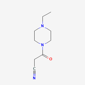 3-(4-Ethylpiperazin-1-yl)-3-oxopropanenitrile
