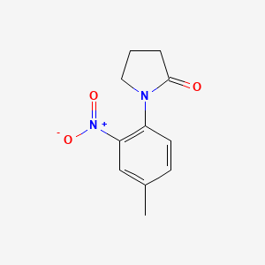 1-(4-Methyl-2-nitrophenyl)pyrrolidin-2-one
