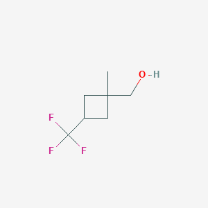[1-Methyl-3-(trifluoromethyl)cyclobutyl]methanol