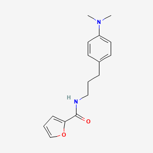 B2683537 N-(3-(4-(dimethylamino)phenyl)propyl)furan-2-carboxamide CAS No. 953196-99-1