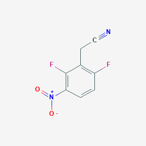 2-(2,6-Difluoro-3-nitrophenyl)acetonitrile