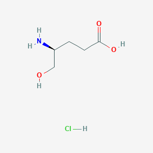 (4S)-4-amino-5-hydroxypentanoic acid hydrochloride