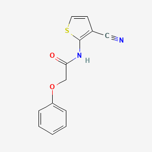 N-(3-cyanothiophen-2-yl)-2-phenoxyacetamide